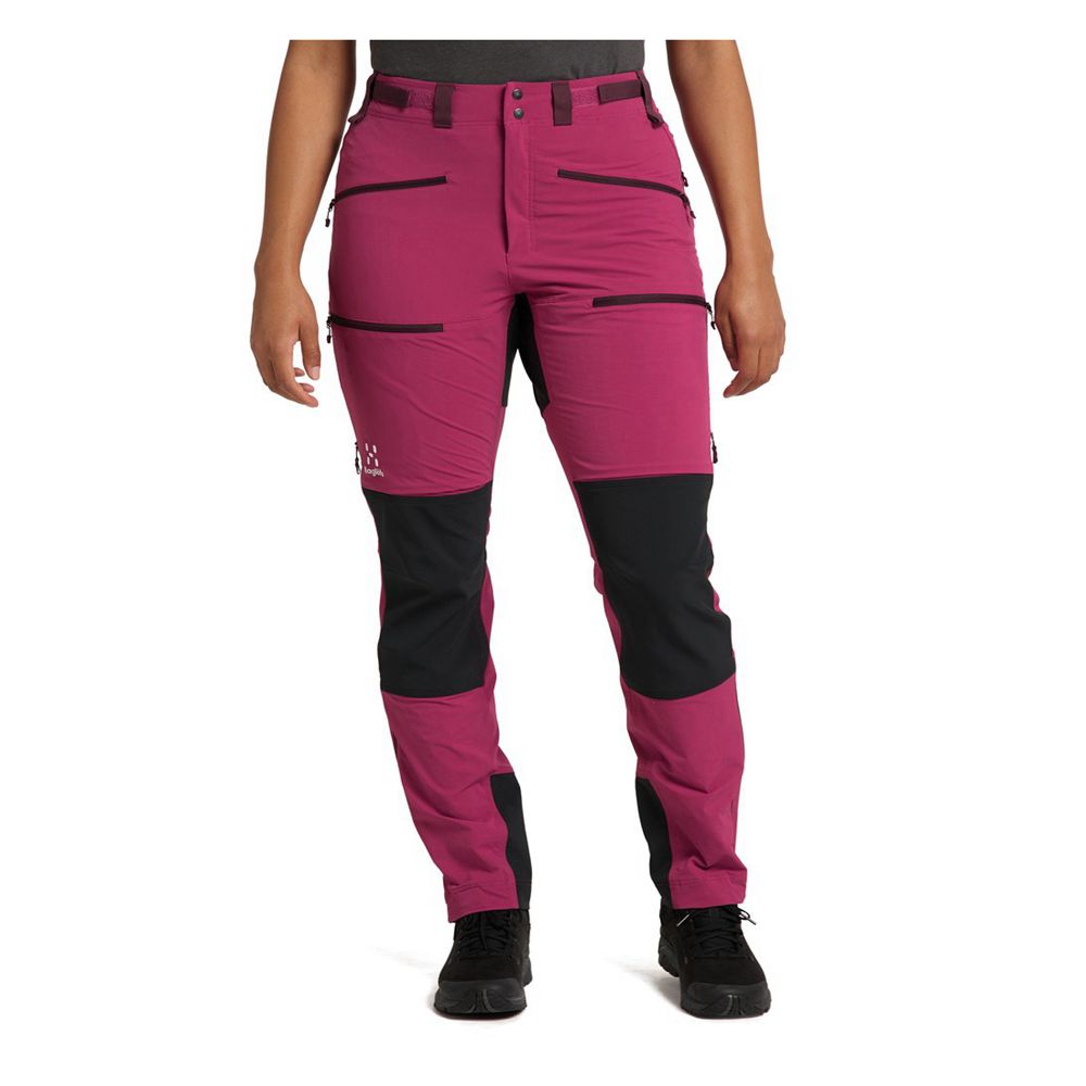 Haglofs Rugged Standard Dámské Kalhoty - Růžové/Černé ( 304-YFTVNK )